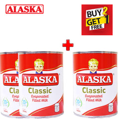 Alaska Classic Evaporated Filled Milk – 360ml (2+1) Offer