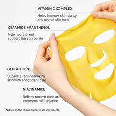 Arencia Vitamin C Booster Shot Mask – 27ml (1 Sheet Mask)