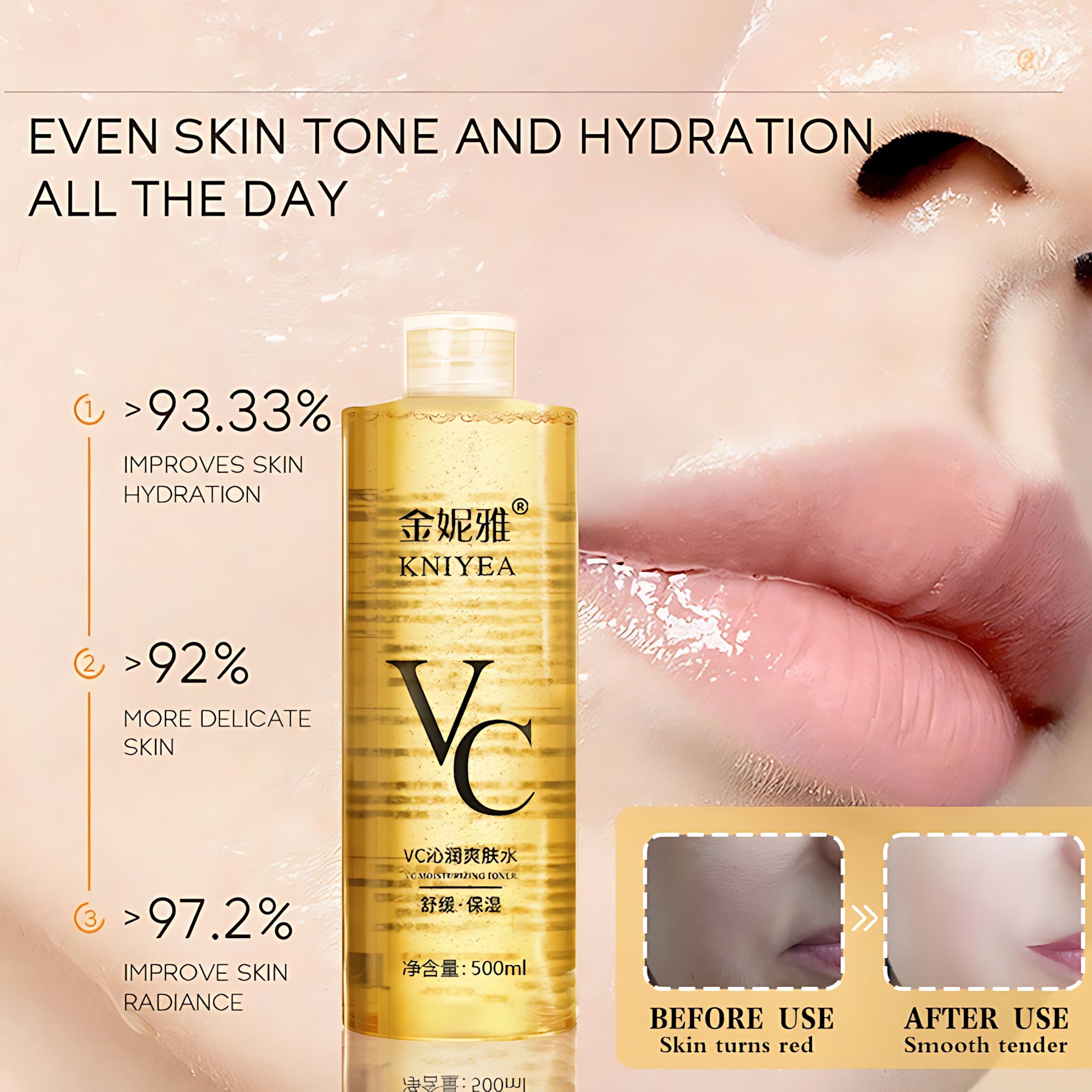 Kniyea VC Toner - Combo Offer (500ml+500ml)