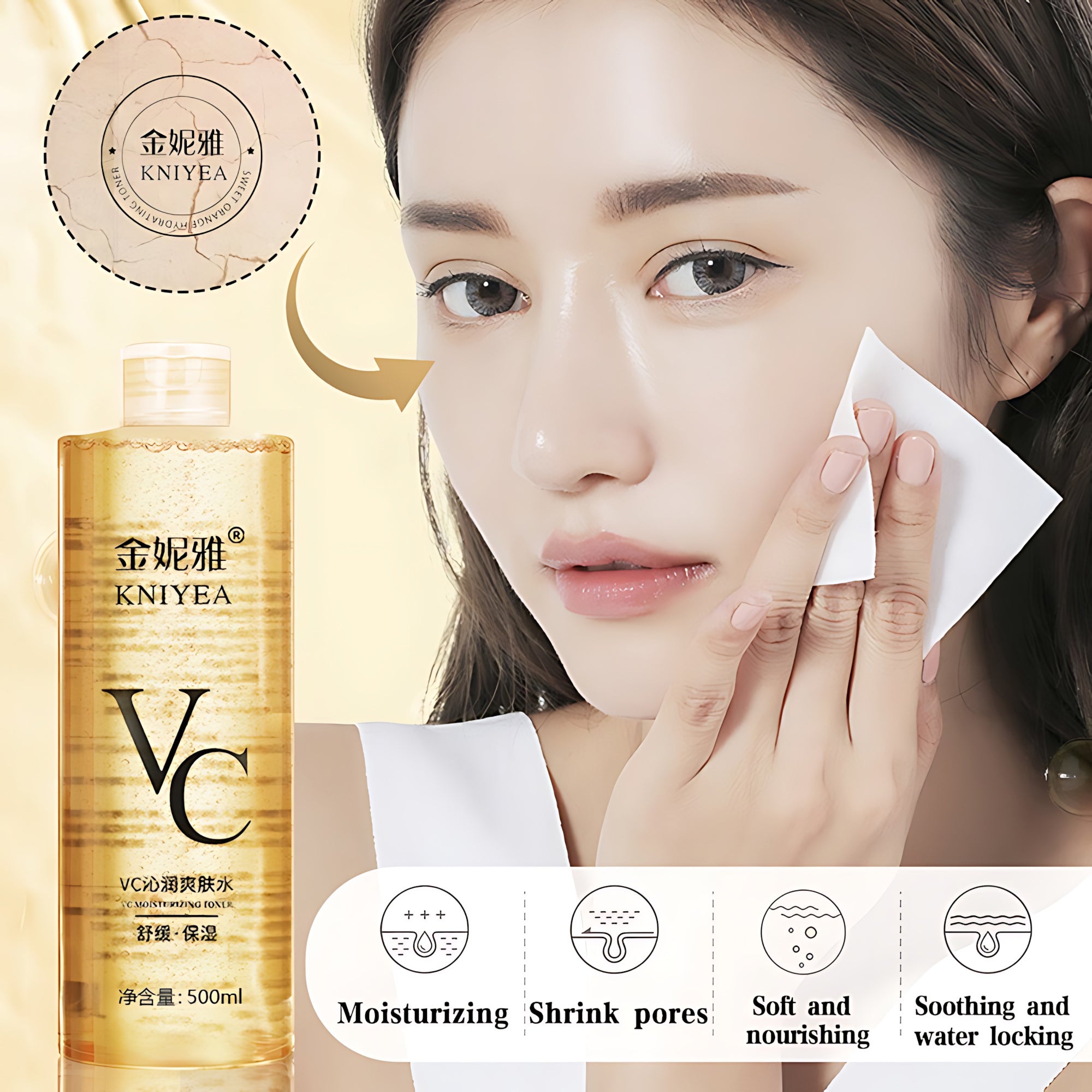 Kniyea VC Toner - Combo Offer (500ml+500ml)