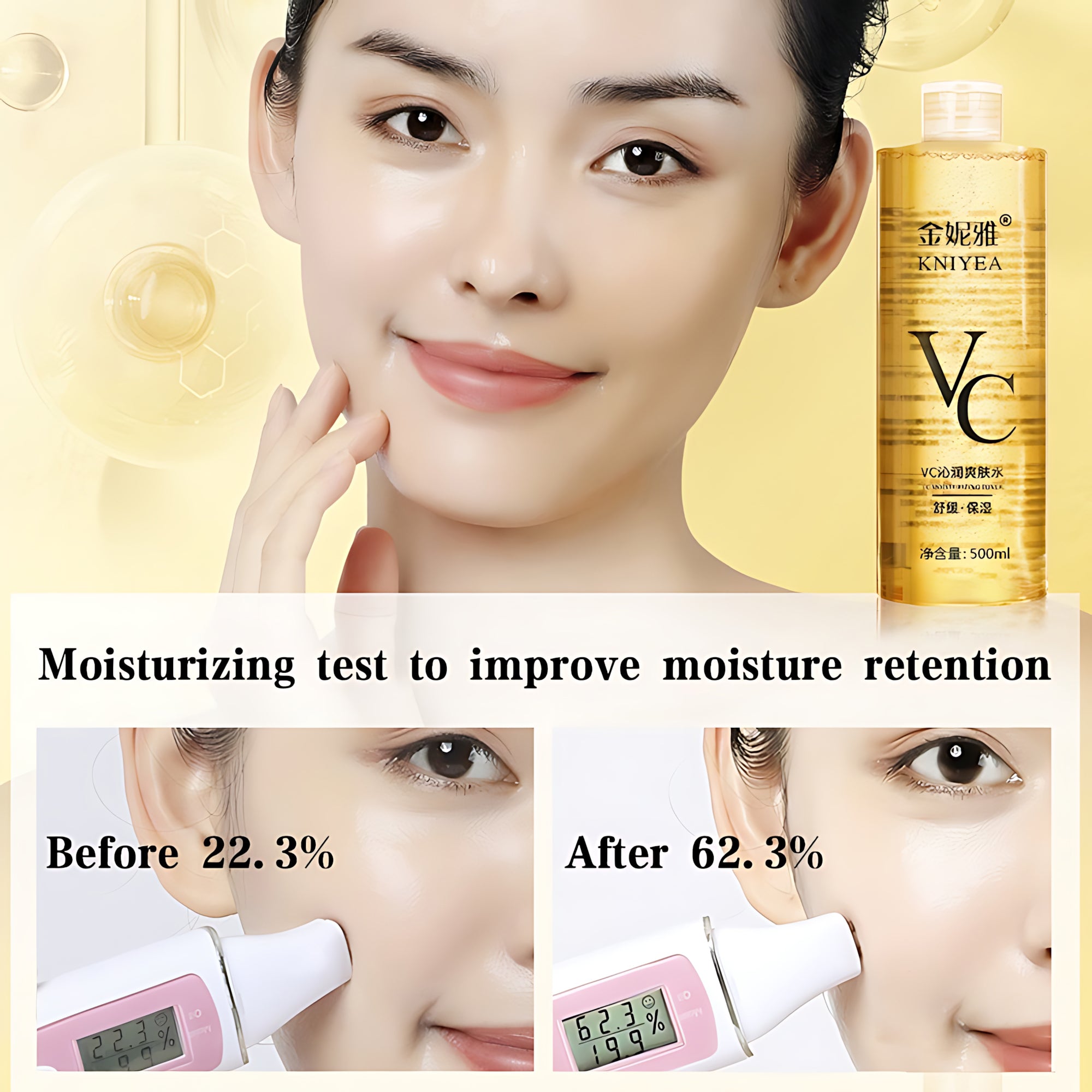 Kniyea VC Toner - Combo Offer (500ml+500ml)