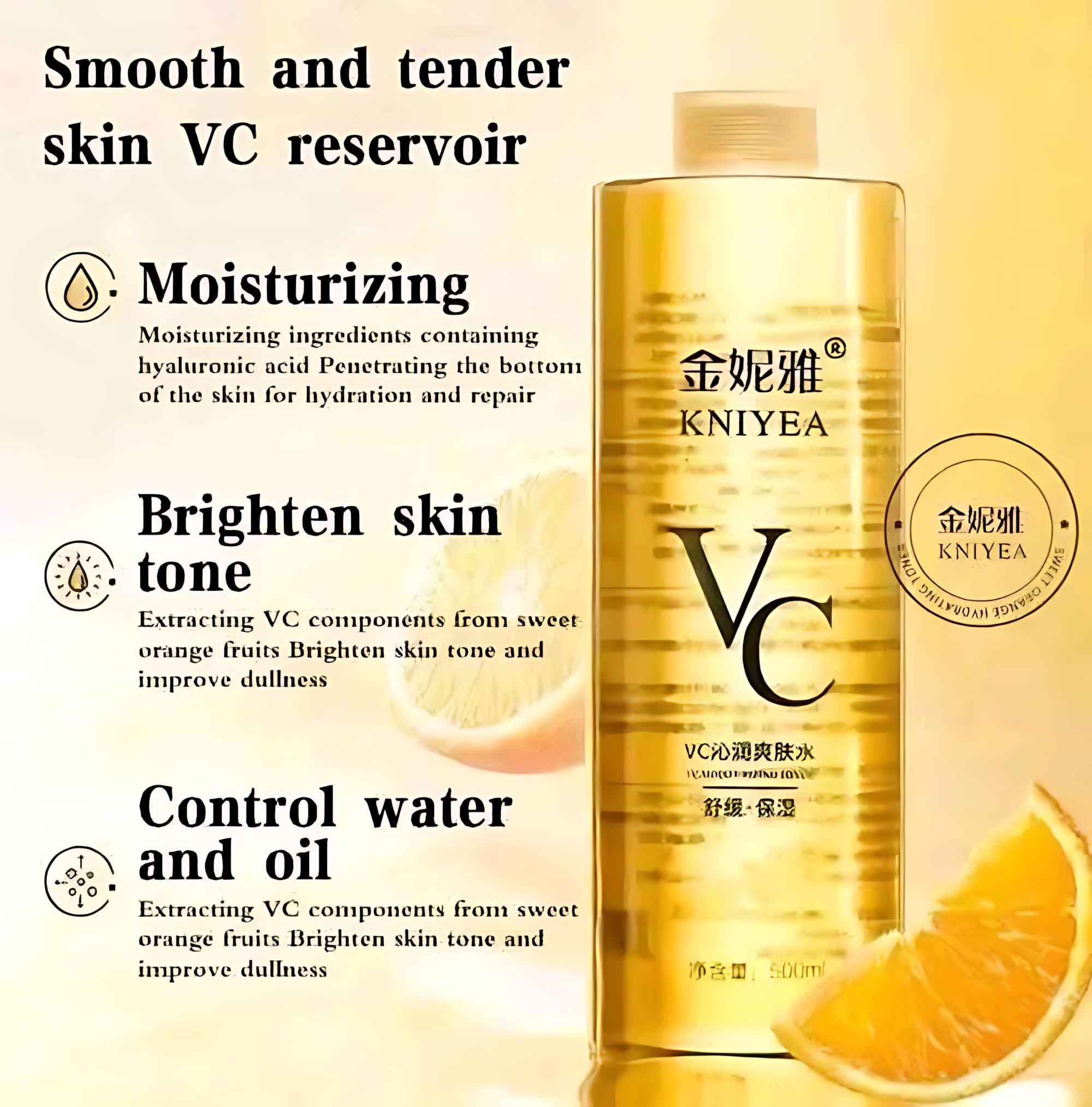 Kniyea VC Toner - Combo Offer (500ml+500ml)