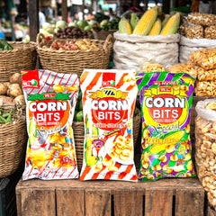 WL Food Corn Bits Snack Combo Pack – 3 Flavors (70g each)