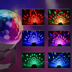 LED Disco Laser Ball with Remote Control – RGB Party Light