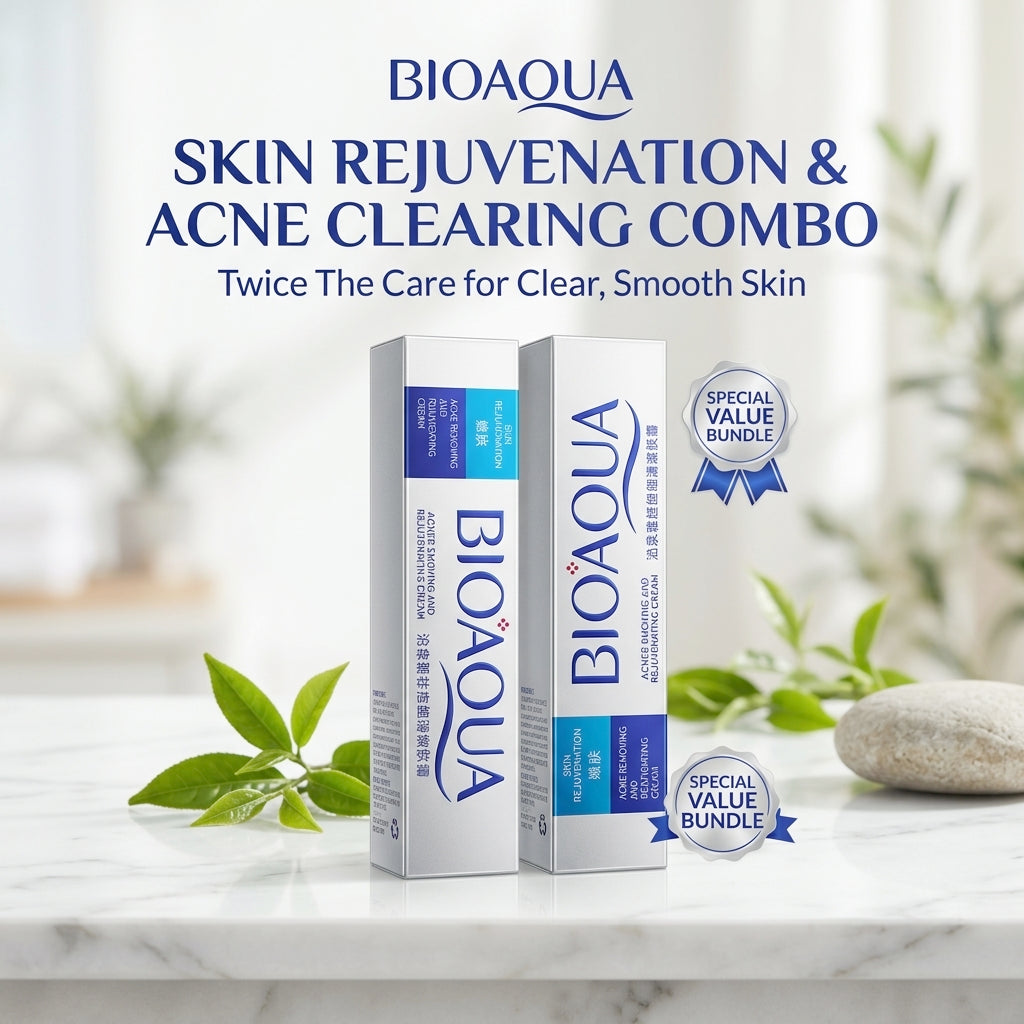 BIOAQUA Acne Removing & Rejuvenating Cream Combo