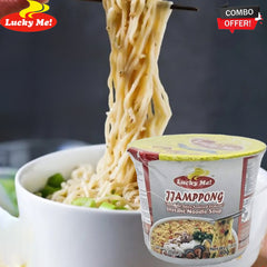 Lucky Me! Jjampong Cup Noodles – 40g (Combo Pack)