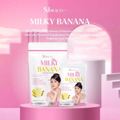 S&J Beauty Milky Banana – 15g x 10 Sachets (150g Total)