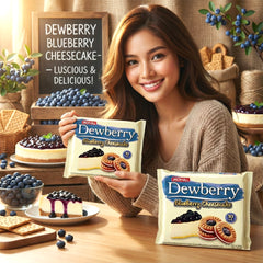 Jack ‘n Jill Dewberry Blueberry Cheesecake Biscuits – 330g (BUY 1 GET 1 OFFER)