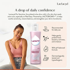 Lactacyd Pro Sensitive Feminine Wash – 250ml