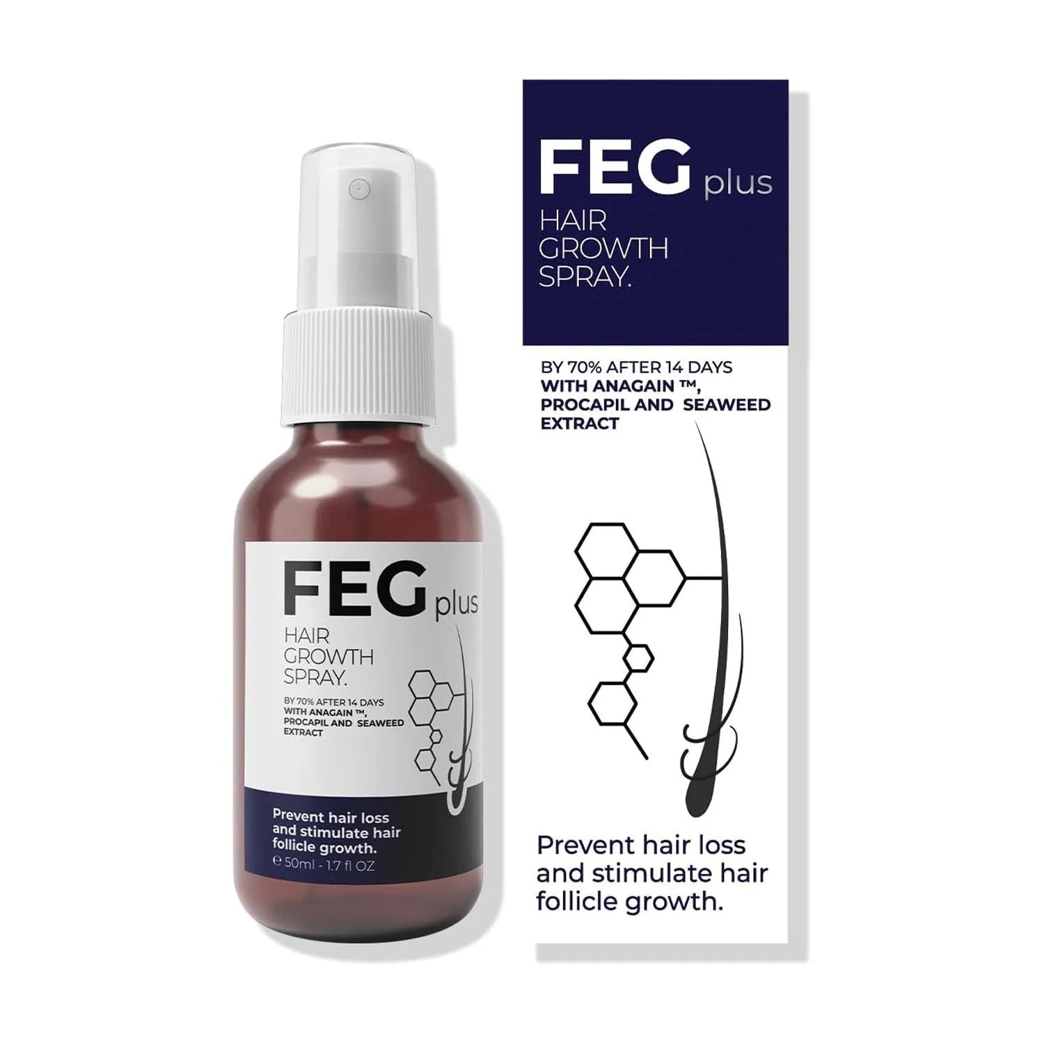 FEG Plus Hair Growth Spray – 50ml