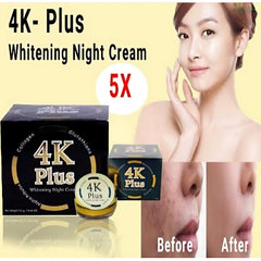 4K Plus Whitening Night Face Cream - 20g