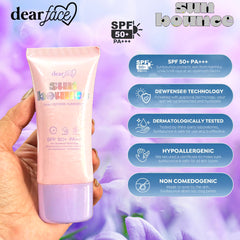 Dear Face Sunbounce Daily Defense Sunscreen SPF50+ PA+++ – 50ml