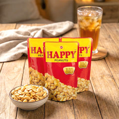 Happy Peanuts BBQ – 100g (3pcs Combo Pack)