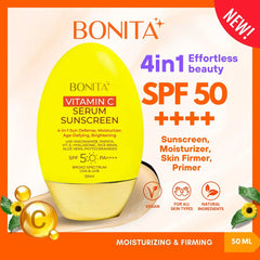 Bonita Vitamin C Serum Sunscreen SPF50 PA++++ (50ml)