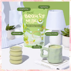 Dear Face Beauty Milk Premium Japanese Matcha Latte Drink - 180g