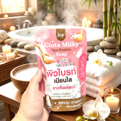Joji Secret Young Gluta Milky Spa Bubble Soap – 100g