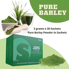 Santé Barley Powder with Stevia – 3g x 30 Sachets (90g Total)