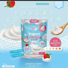 Joji Secret Young Yogurt Collagen Spa Bubble Soap – 100g
