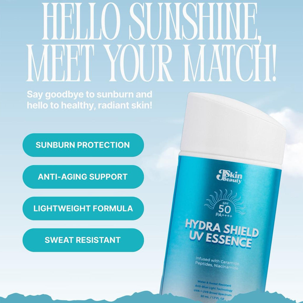 JSkin Beauty Hydra Shield UV Essence SPF 50 PA++++ - 50ml