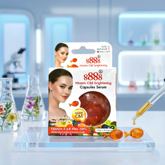 8888 Vitamin C & E Brightening Capsules Serum - 30 Capsules