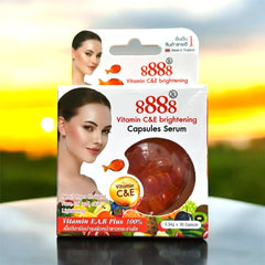 8888 Vitamin C & E Brightening Capsules Serum - 30 Capsules