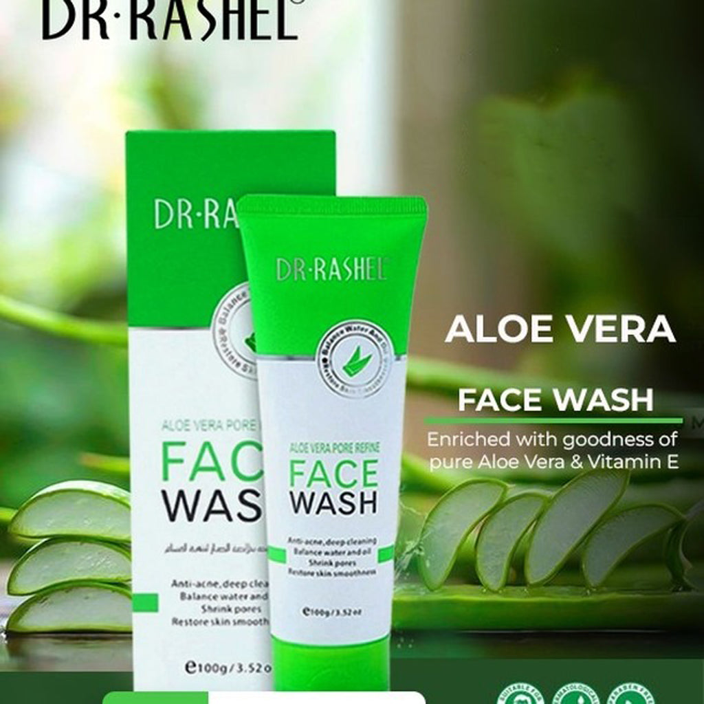 Dr. Rashel Aloe Vera Pore Refine Face Wash – 100g