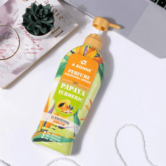 A Bonne Perfume Whitening Lotion With Papaya Tumeric - 500ml - Pinoyhyper