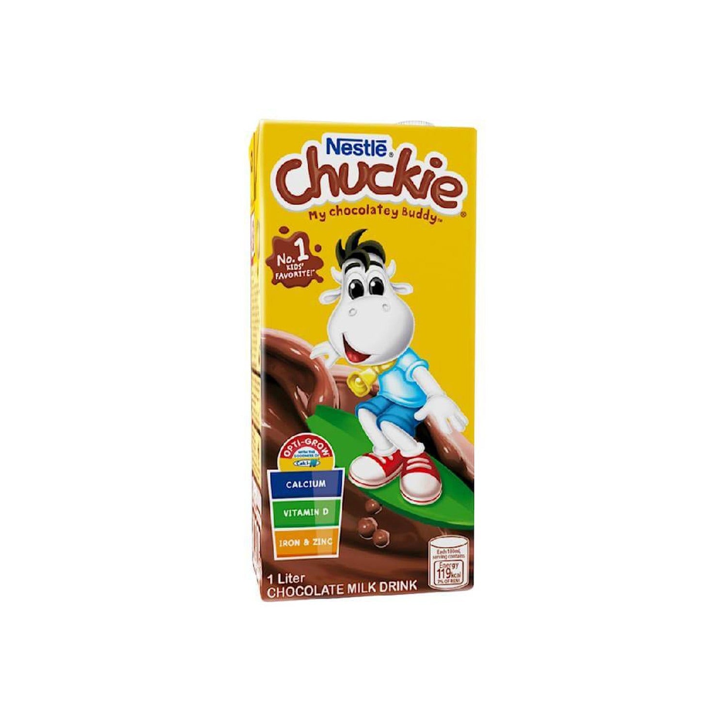 Nestlé Chuckie Chocolate Milk Drink – 1 Liter Tetra Pack