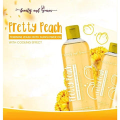 Beauty and Graces Pretty Peach Feminine Wash - 150ml - Pinoyhyper