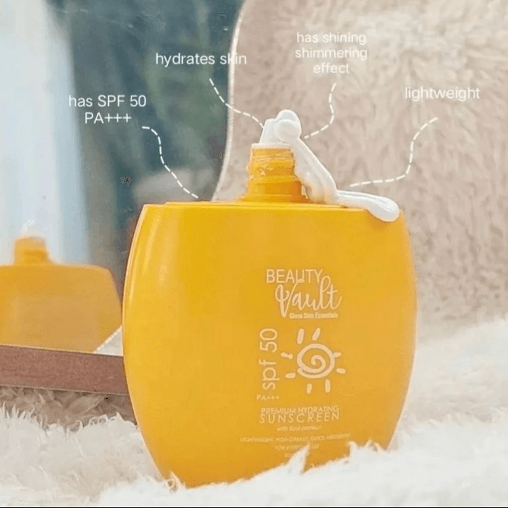 Beauty Vault Premium Hydrating Sunscreen spf 50 - 50g - Pinoyhyper