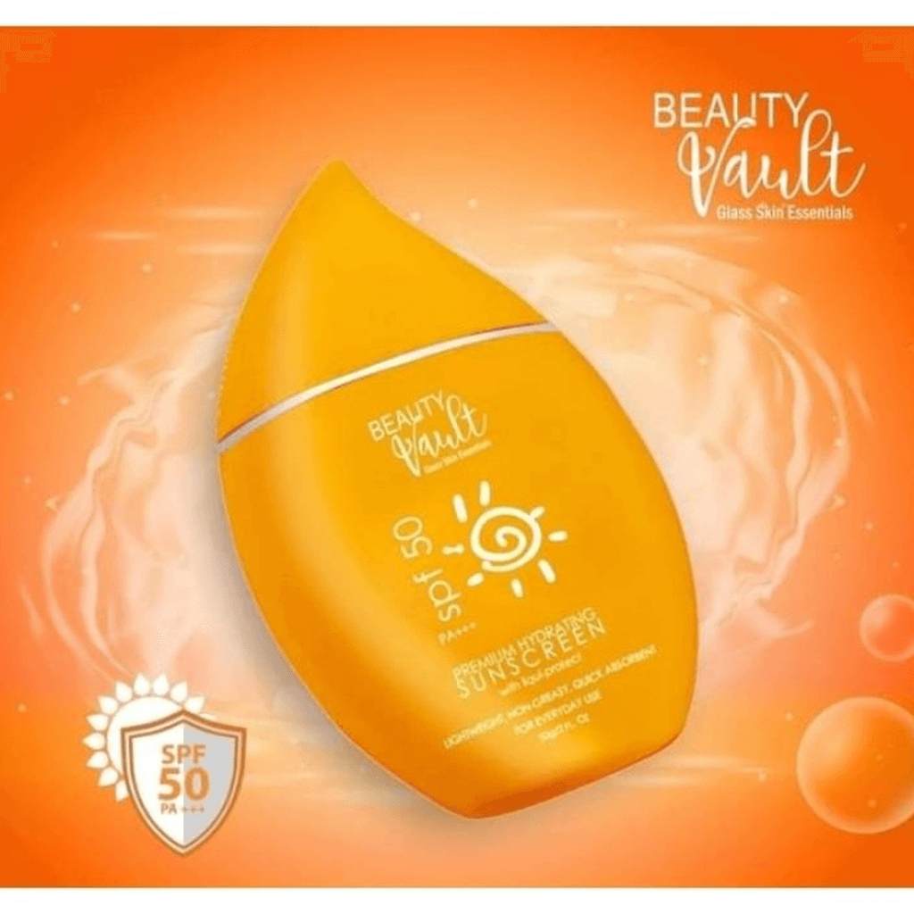 Beauty Vault Premium Hydrating Sunscreen spf 50 - 50g - Pinoyhyper