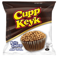 Cupp Keyk Nutty Choco Cupcake With Peanut 10x34g - Pinoyhyper