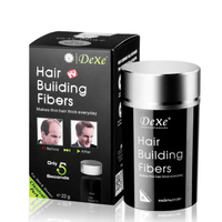 Dexe Hair Building Fibers Black - 22g - Pinoyhyper