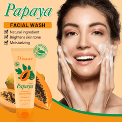 Disaar Papaya Extract Vitamin E Whitening Facial Wash - 100g - Pinoyhyper