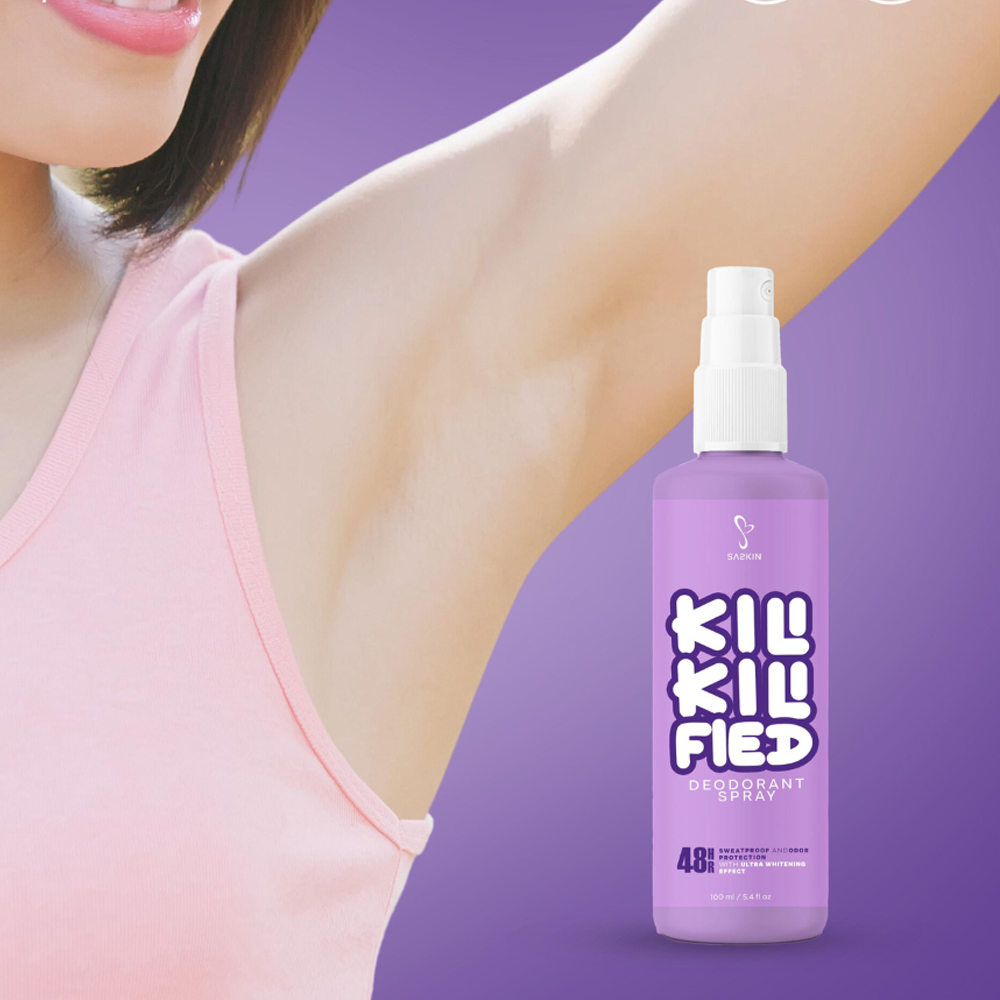 Saskin Kili Kili Fied Deodorant Spray - 60ml