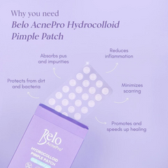 Belo AcnePro Hydrocolloid Pimple Patch - 24 Patches