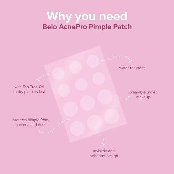 Belo AcnePro Hydrocolloid Pimple Patch - 24 Patches