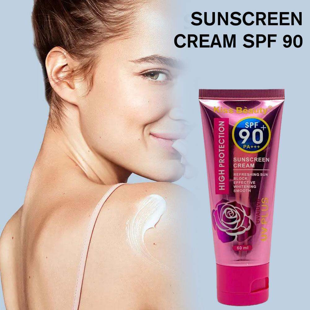 Kiss Beauty Sunscreen Cream SPF 90+ PA+++ - 60ml