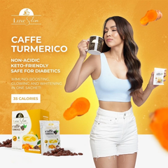 Luxe Slim Caffe Turmerico - 210g