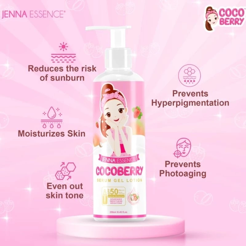 Cocoberry Serum Gel Lotion SPF50 - 250ml