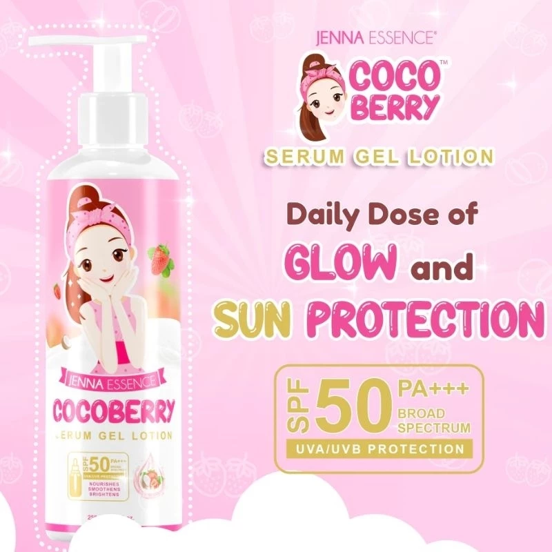 Cocoberry Serum Gel Lotion SPF50 - 250ml