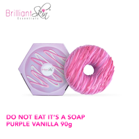 Brilliant Skin Donut Eat Its A Soap Purple Vanilla - 90g