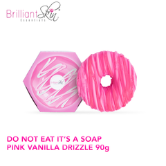 Brilliant Skin Donut Eat Its A Soap Pink Vanilla Drizzle - 90g