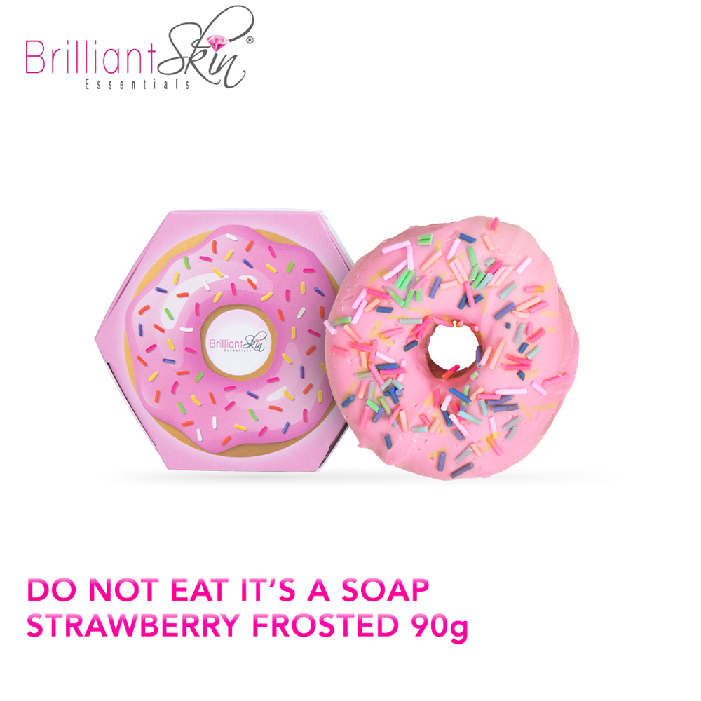 Brilliant Skin Donut Eat Its A Soap Strawberry Frosted - 90g