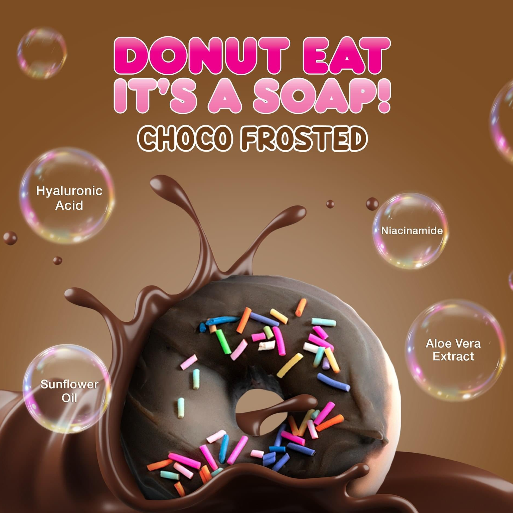 Brilliant Skin Donut Eat Its A Soap Choco Frosted - 90g