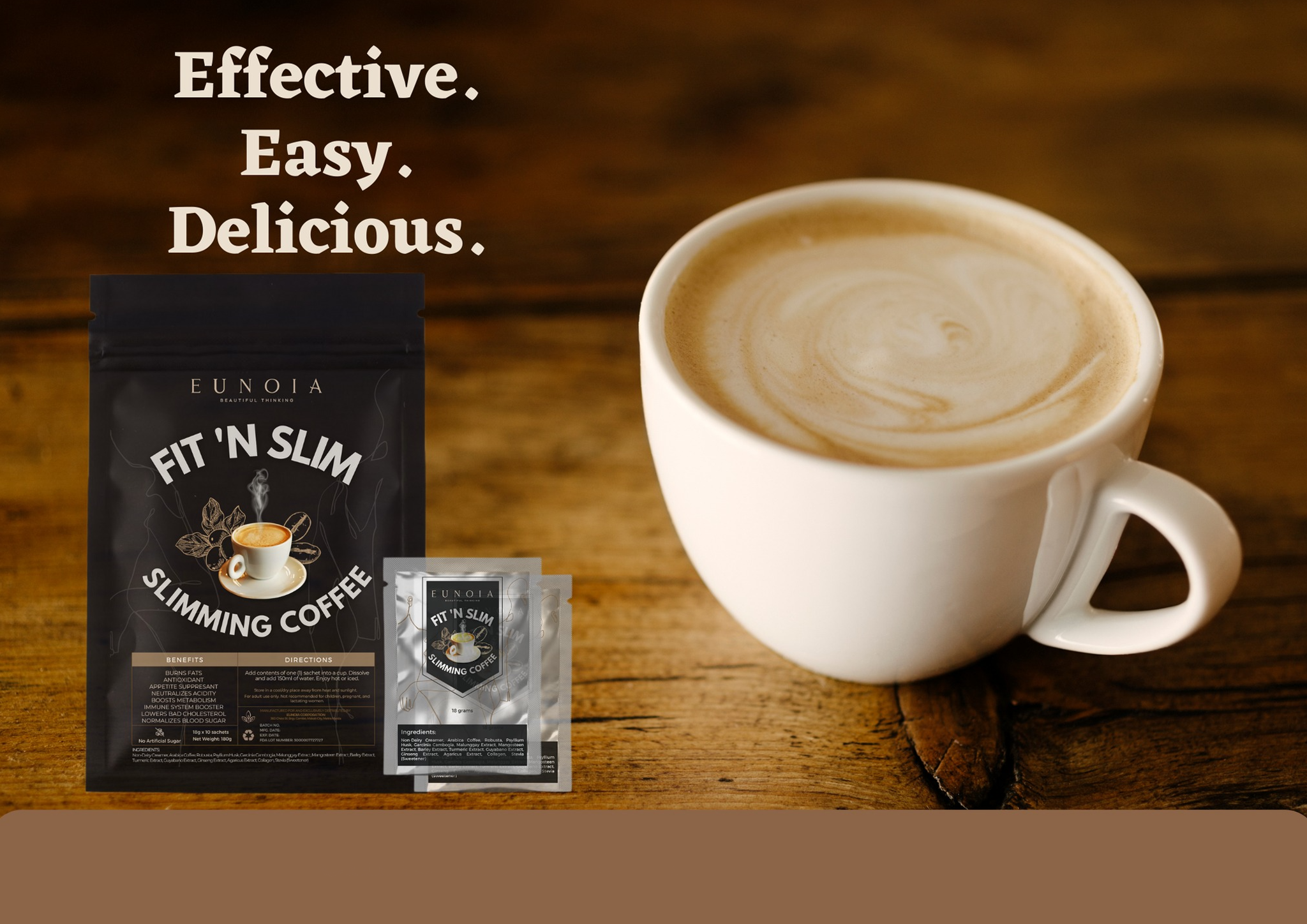 EUNOIA Fit'n Slim Slimming Coffee