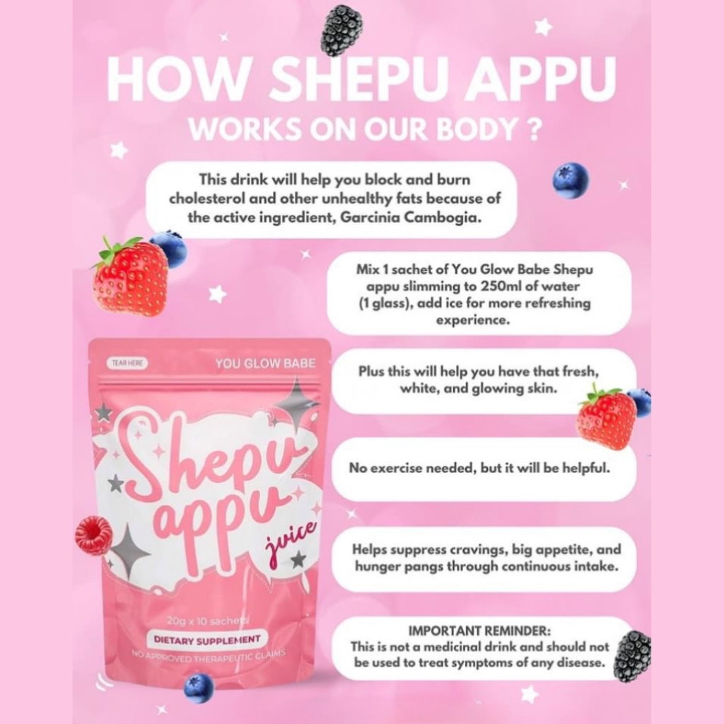 You Glow Babe Shepu Appu Juice Shape Up Drink - 200g