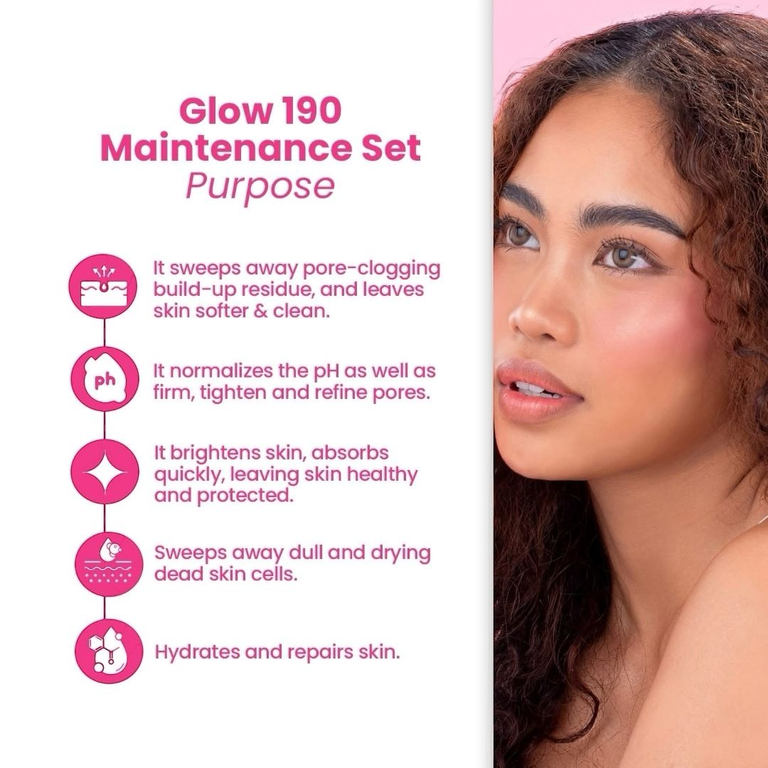 Transformed Skin Glow 190 Maintenance Set