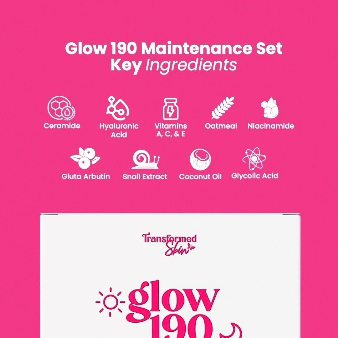 Transformed Skin Glow 190 Maintenance Set