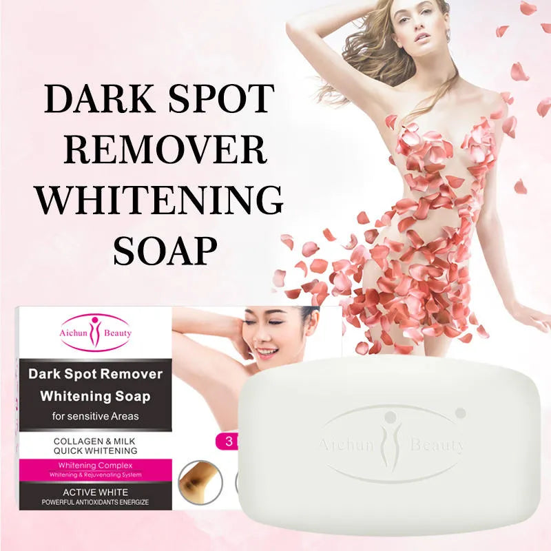 Aichun Beauty Dark Spot Remover Whitening Soap - 100g × 6 Pack Combo